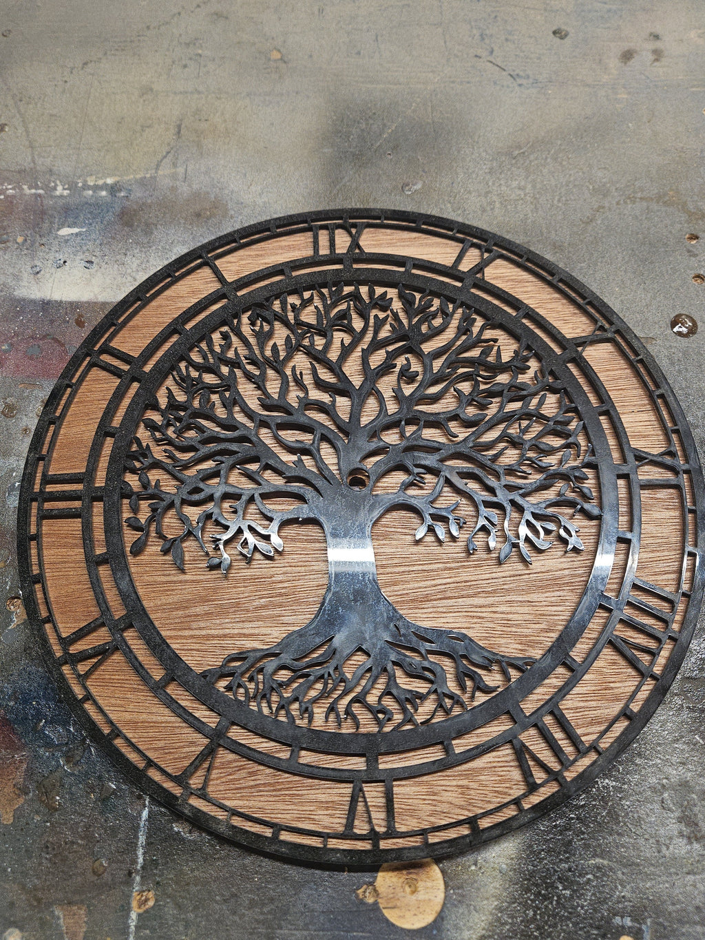 Tree Of Life Clock