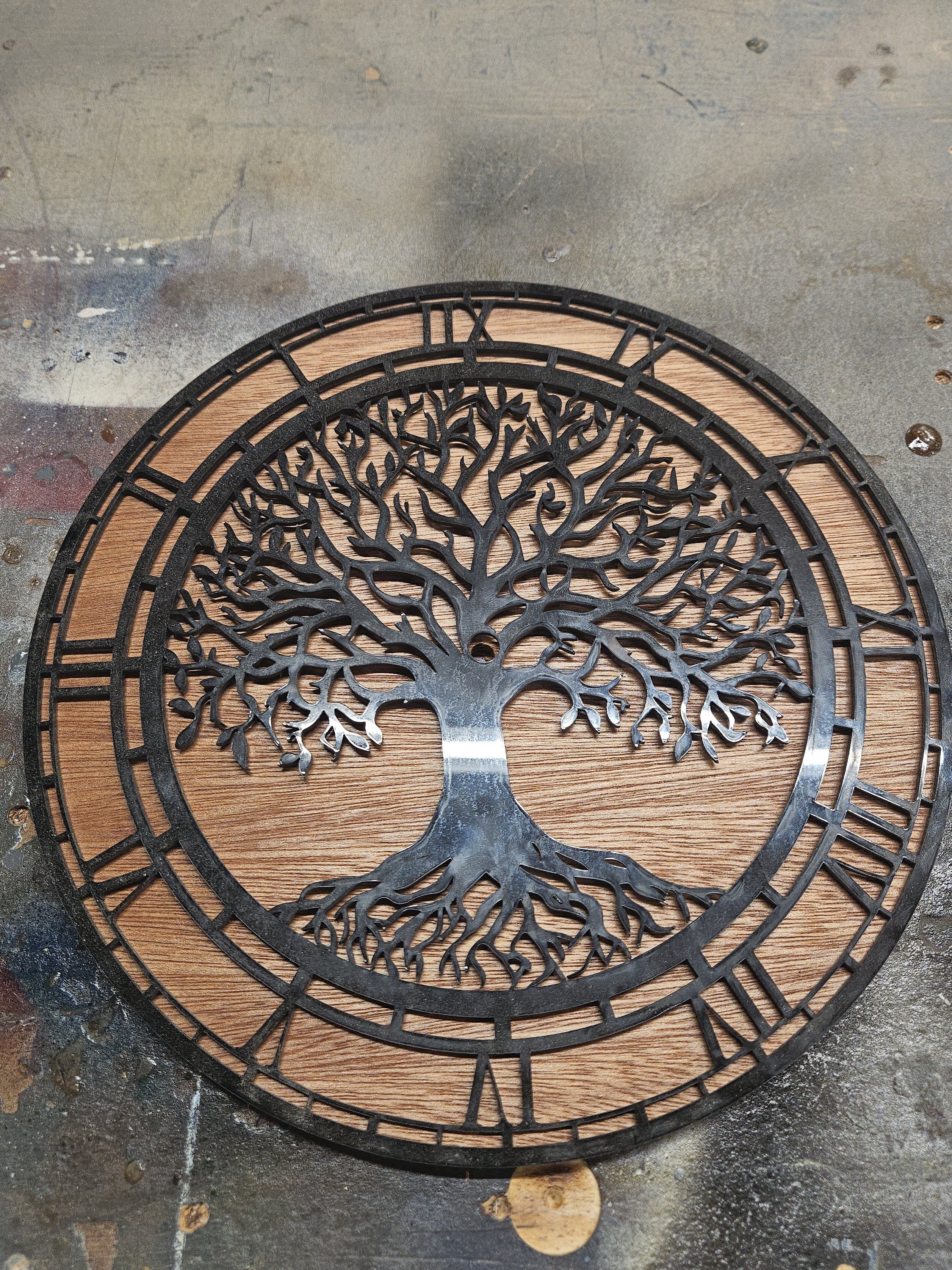 Tree Of Life Clock