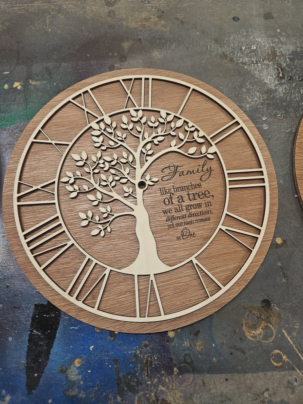 Tree Of Life Clock