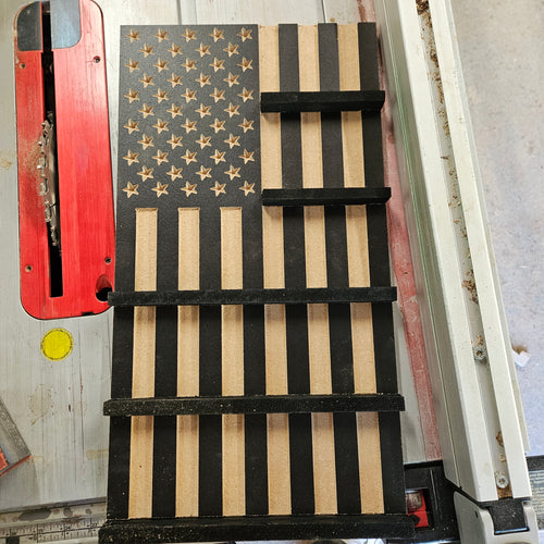American Flag Challenge Coin Holder