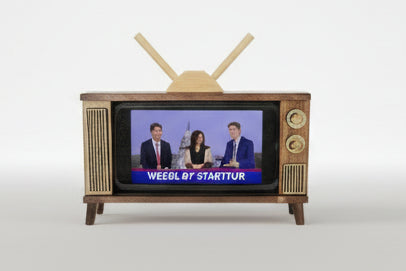 Retro TV Phone Holder