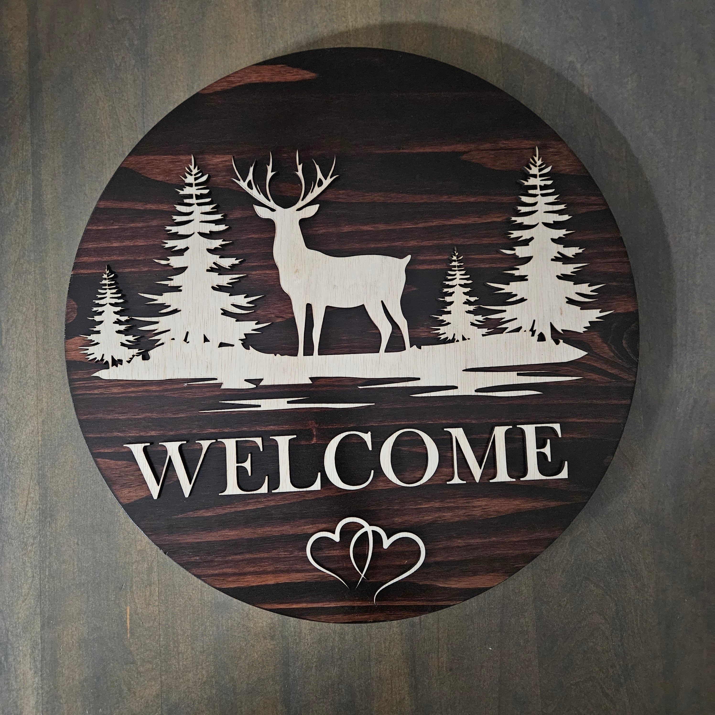 Rustic Welcome Sign