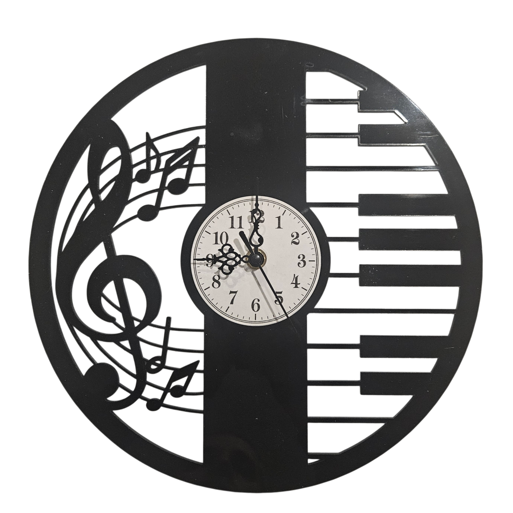 Musical Notes Wall Clock