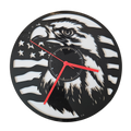 American Eagle Clock