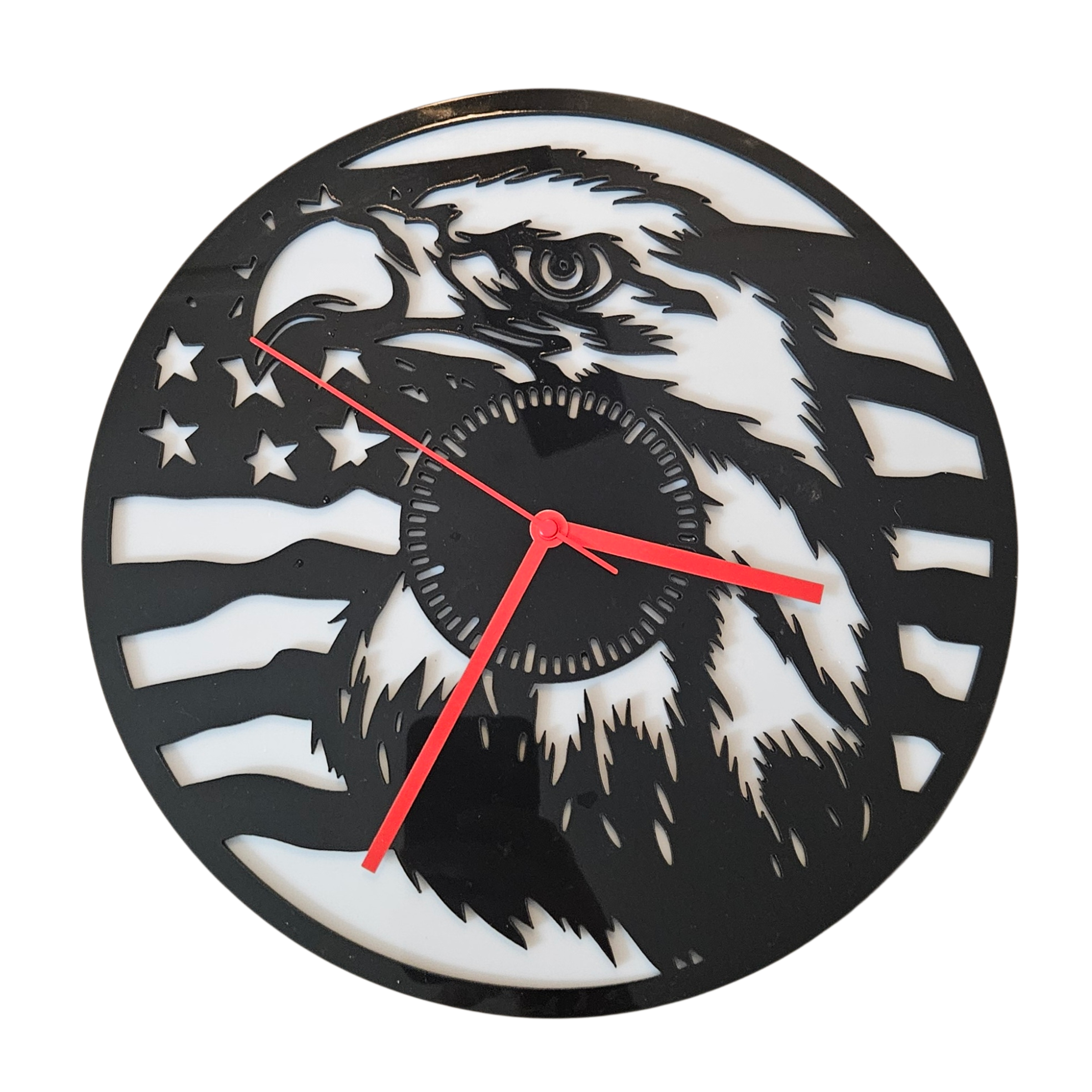American Eagle Clock