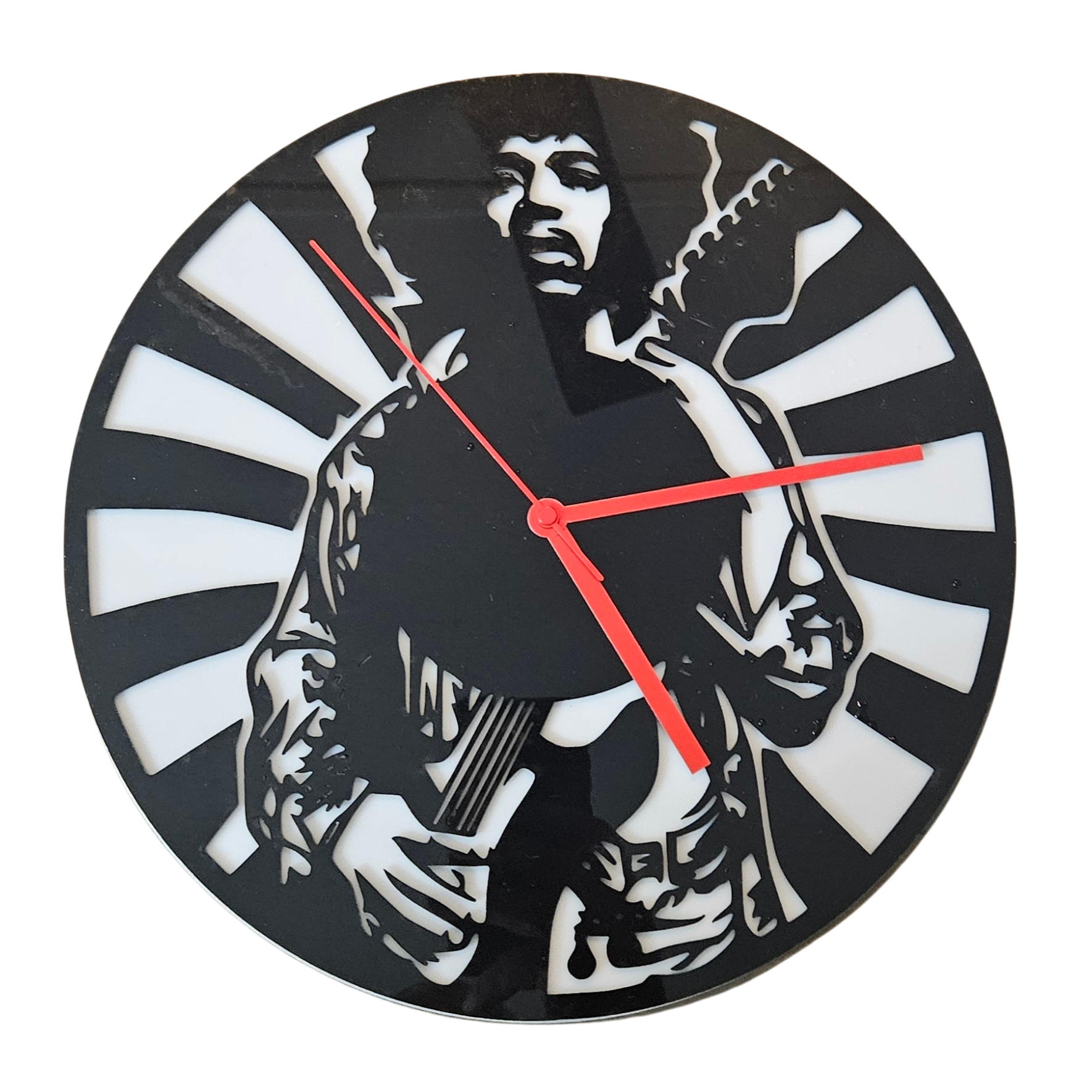 Jimi Hendrix Clock