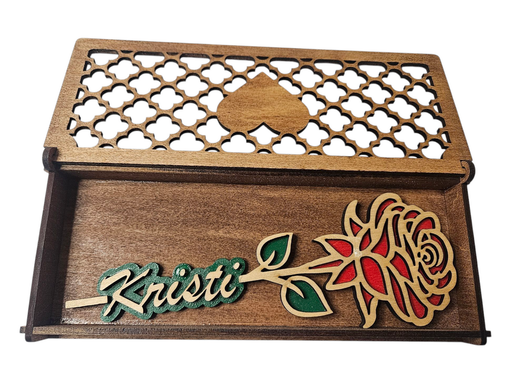 Personalized Rose Keepsake Box (Copy)