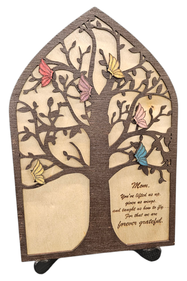 Butterfly Tree of Life Plaque