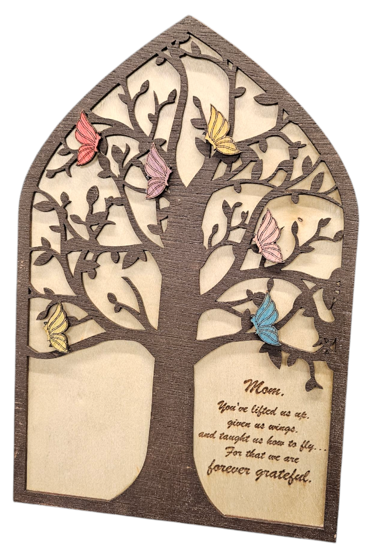 Butterfly Tree of Life Plaque